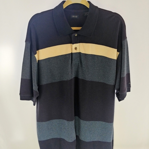 Izod Other - Izod two button polo size Large blue and cream